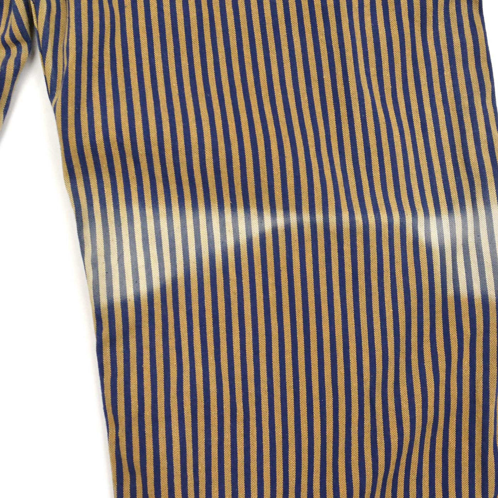 1960's BIG MAC BROWN EXPRESS STRIPED OVERALL / SUN FADED... W43/L29
