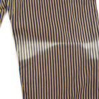1960's BIG MAC BROWN EXPRESS STRIPED OVERALL / SUN FADED... W43/L29