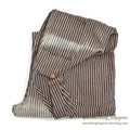 1960's BIG MAC BROWN EXPRESS STRIPED OVERALL / SUN FADED... W43/L29