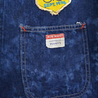 1960s BIG MAC PATCHED & BLEACHED DENIM COVERALL ...