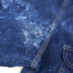 1960s BIG MAC PATCHED & BLEACHED DENIM COVERALL ...