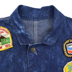 1960s BIG MAC PATCHED & BLEACHED DENIM COVERALL ...