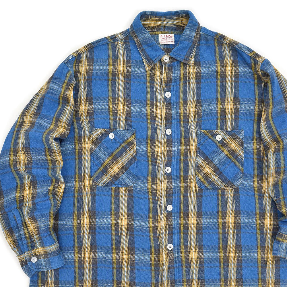 1960's BIG MAC HEAVY FLANNEL SHIRT... XL