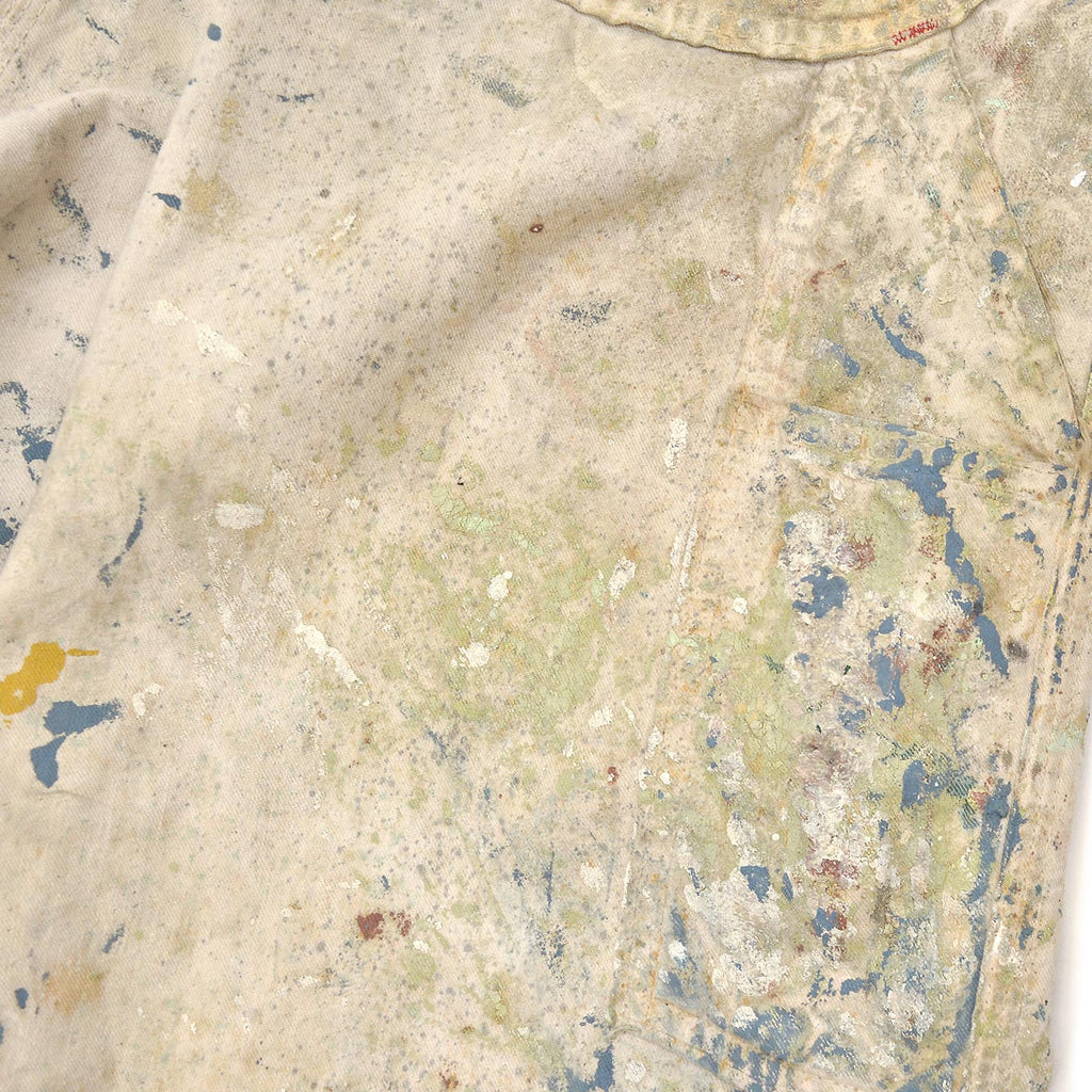 1960's BIG MAC PAINT SPLATTER OVERALL / AMAZING PATINA ... W44