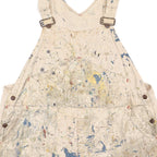 1960's BIG MAC PAINT SPLATTER OVERALL / AMAZING PATINA ... W44