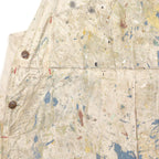 1960's BIG MAC PAINT SPLATTER OVERALL / AMAZING PATINA ... W44