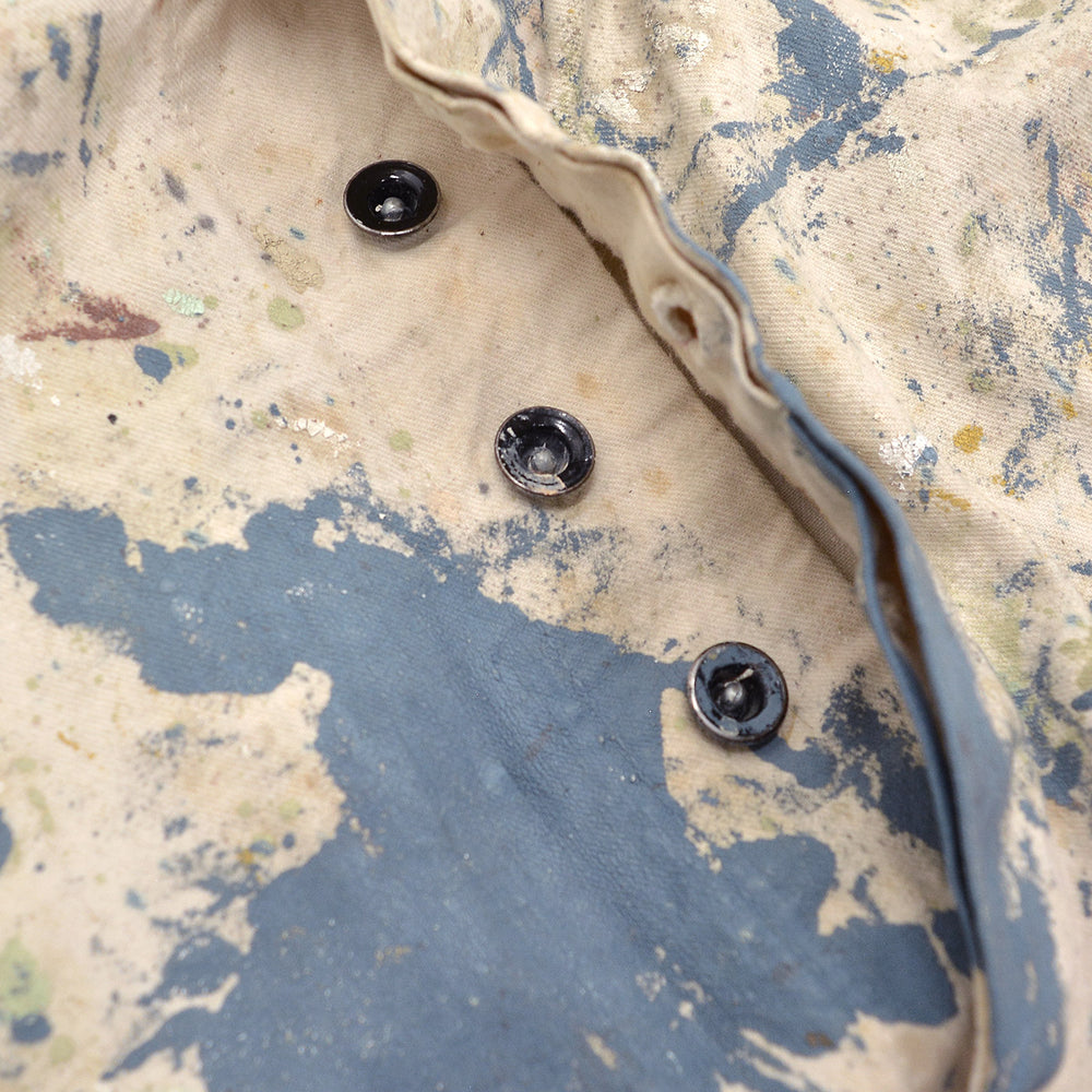 1960's BIG MAC PAINT SPLATTER OVERALL / AMAZING PATINA ... W44