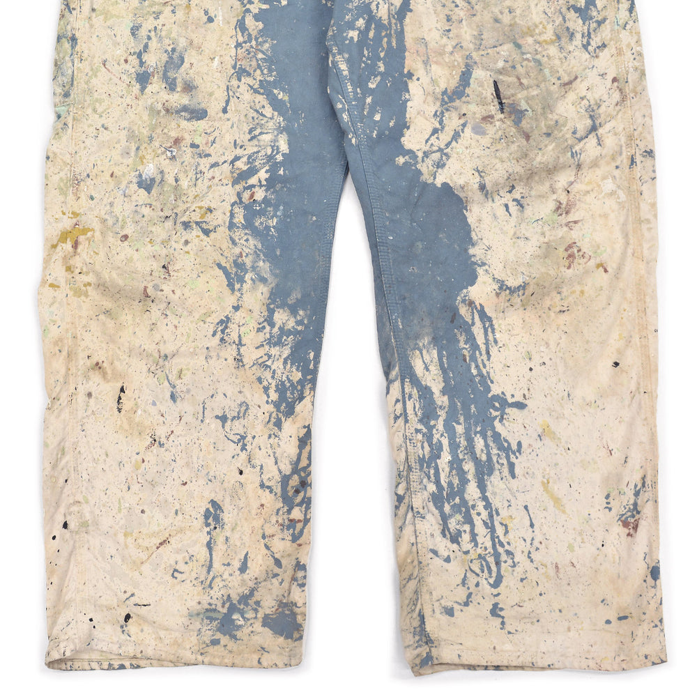 1960's BIG MAC PAINT SPLATTER OVERALL / AMAZING PATINA ... W44