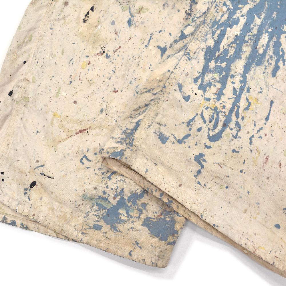 1960's BIG MAC PAINT SPLATTER OVERALL / AMAZING PATINA ... W44