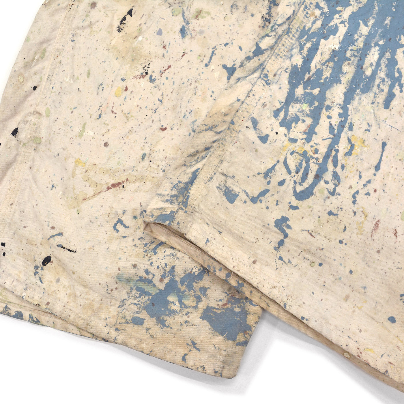 1960's BIG MAC PAINT SPLATTER OVERALL / AMAZING PATINA ... W44