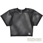 ~2000's BIKE ATHLETIC MESH PRACTICE TOP / CROPPED FIT ...L/XL