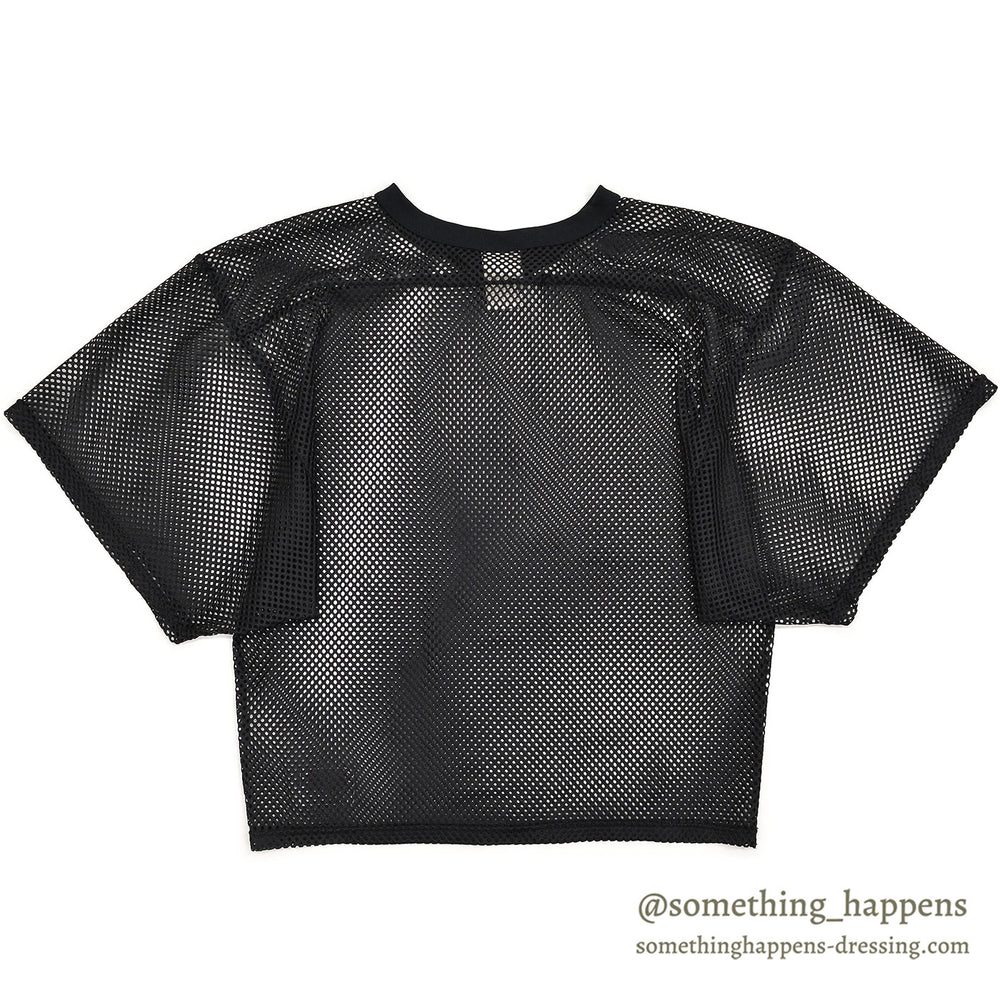 ~2000s BIKE ATHLETIC MESH PRACTICE TOP / CROPPED FIT ...L/XL