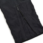 1980's U.S.MILITARY EXPERMIENTAL ARAMID BLACK COVERALLS / EXTREMELY RARE ... 42R