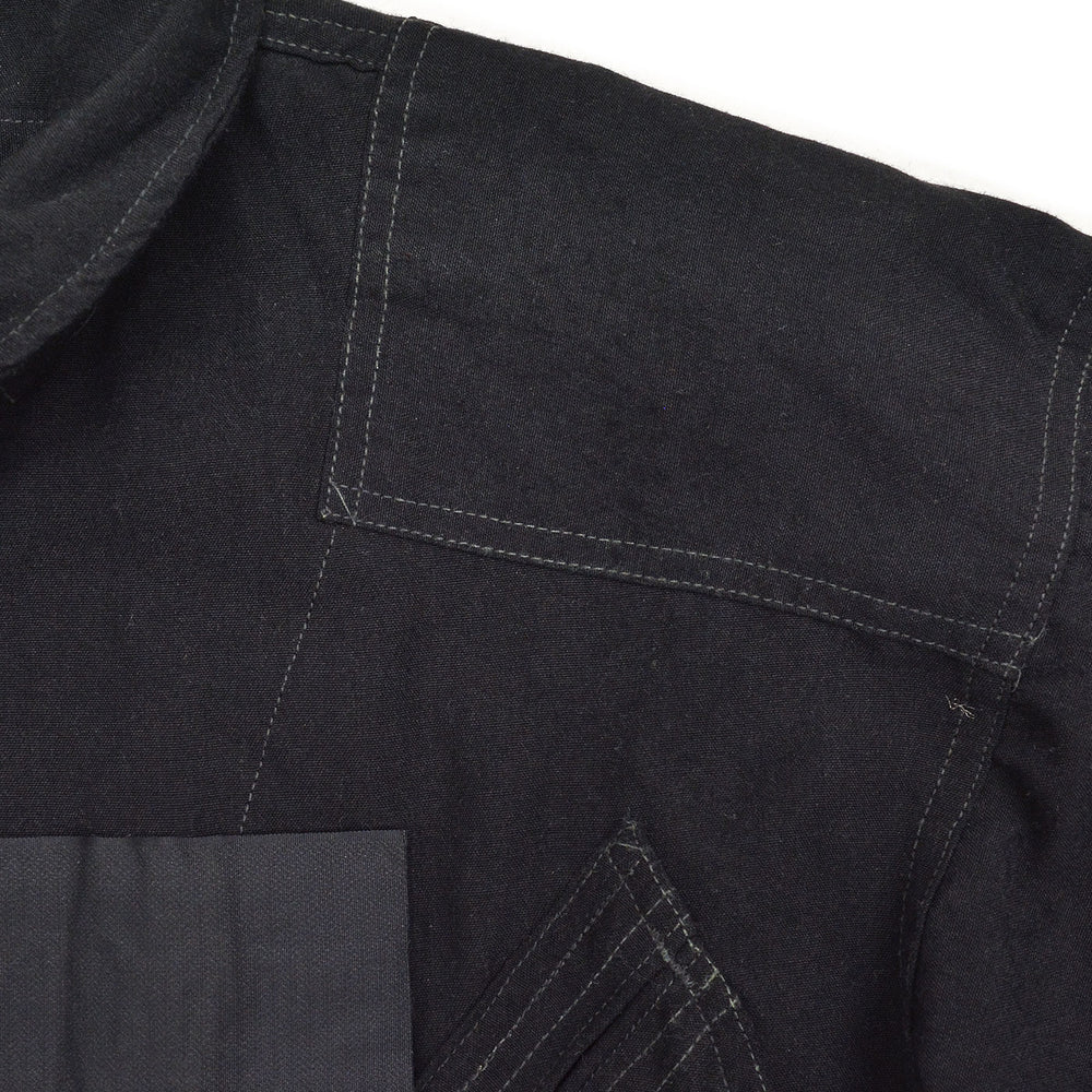 1980's USMILITARY EXPERMIENTAL ARAMID BLACK COVERALLS / EXTREMELY RARE... 42R