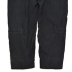 1980's U.S.MILITARY EXPERMIENTAL ARAMID BLACK COVERALLS / EXTREMELY RARE ... 42R