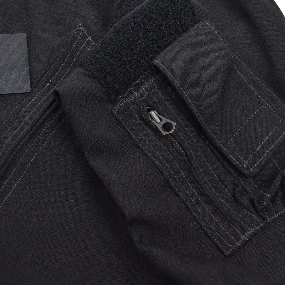 1980's USMILITARY EXPERMIENTAL ARAMID BLACK COVERALLS / EXTREMELY RARE... 42R