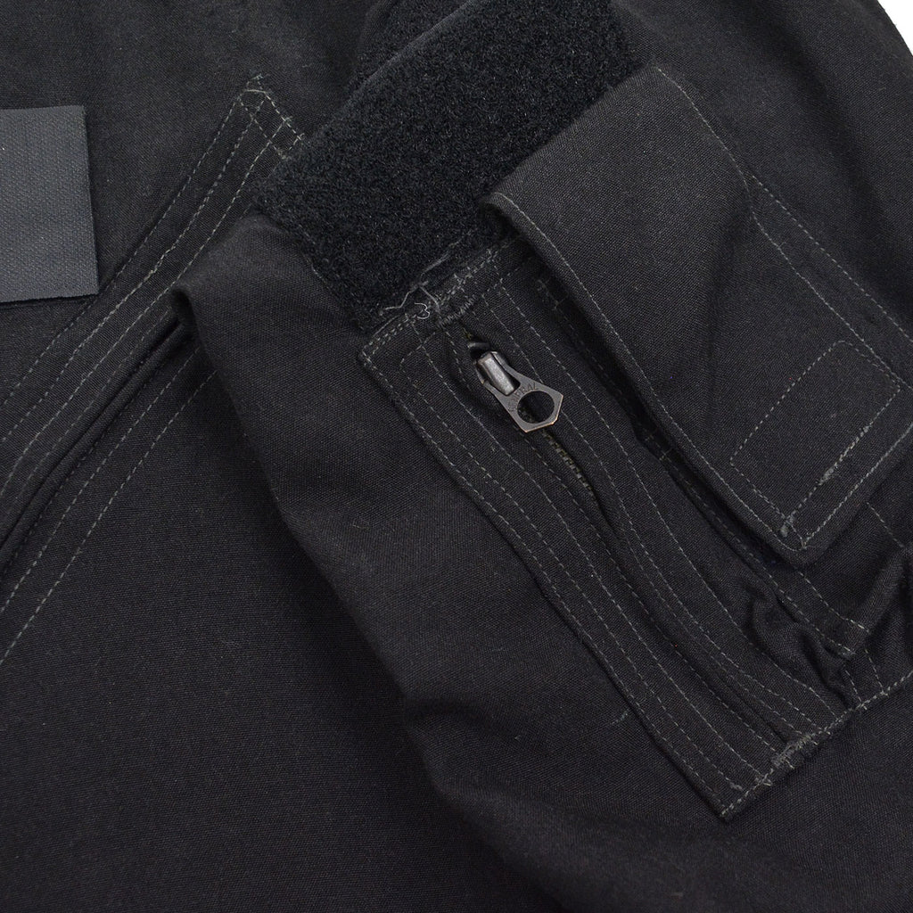 1980's U.S.MILITARY EXPERMIENTAL ARAMID BLACK COVERALLS / EXTREMELY RARE ... 42R