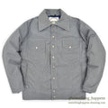 1970's BLACK BEAR NYLON DOWN JACKET / GRAY...M