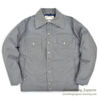 1970's BLACK BEAR NYLON DOWN JACKET / GRAY ... M