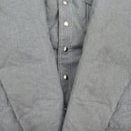 1970's BLACK BEAR NYLON DOWN JACKET / GRAY ... M