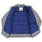 1970's BLACK BEAR NYLON DOWN JACKET / GRAY ... M