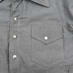 1970's BLACK BEAR NYLON DOWN JACKET / GRAY ... M