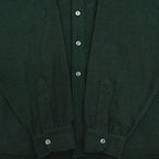 ~1940's BLACK BEAR HOUNDSTOOTH PATTERN WOOL FLANNEL SHIRT / RARE OVERSIZED PIECE ...