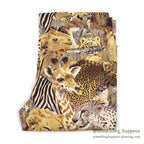 1970's BOB ALLEN ANIMAL PRINT SAFALI PANTS ... W36