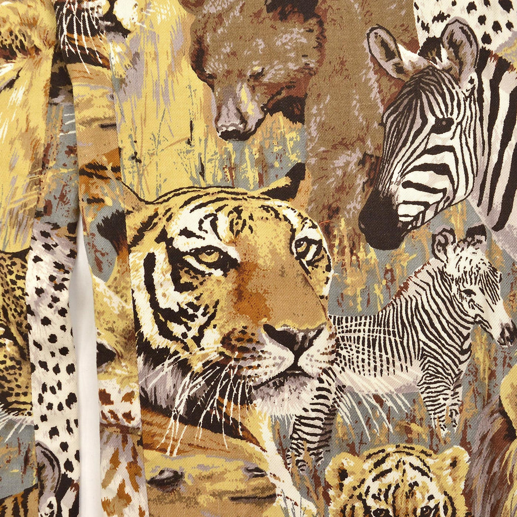 1970's BOB ALLEN ANIMAL PRINT SAFALI PANTS ... W36