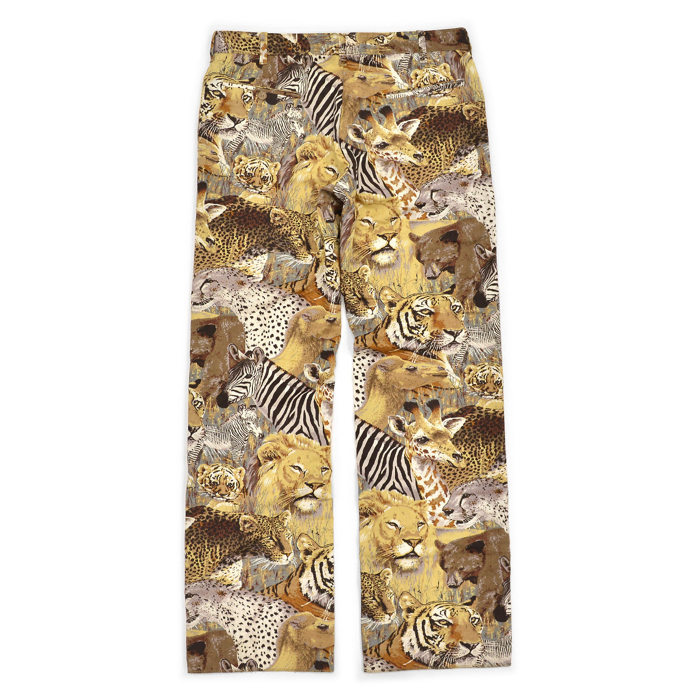 1970's BOB ALLEN ANIMAL PRINT SAFALI PANTS ... W36