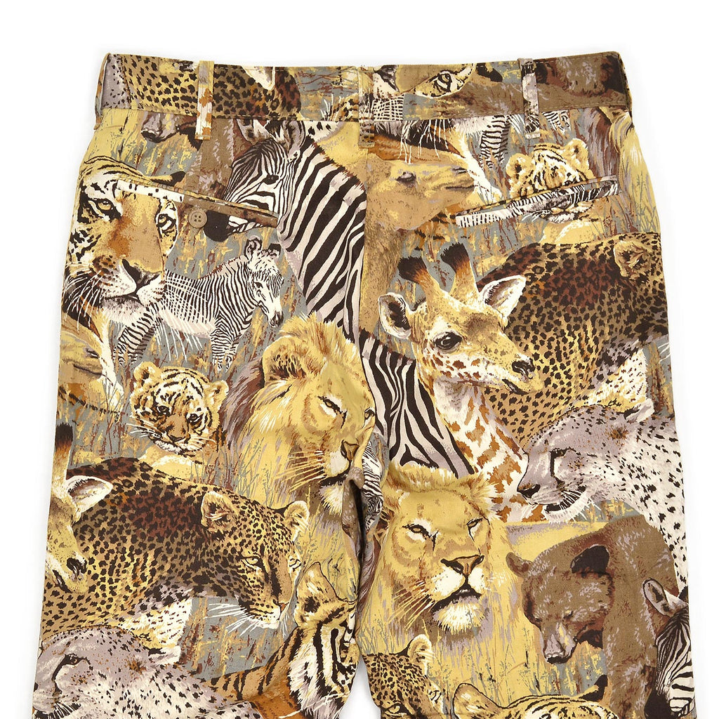 1970's BOB ALLEN ANIMAL PRINT SAFALI PANTS ... W36