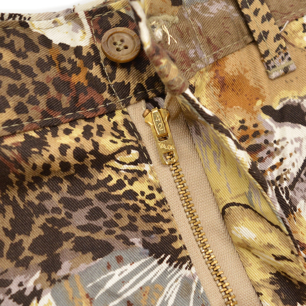 1970's BOB ALLEN ANIMAL PRINT SAFALI PANTS ... W36