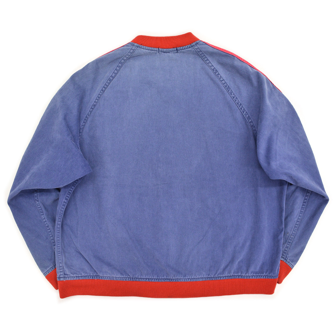 1970s BROOKS BROTHERS LINED COTTON ZIP-UP JACKET ... XL