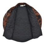 1980's GANDER MOUNTAIN BROWN DUCK HUNTER CAMO CHAMOIS SHIRT ... M