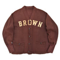 1940s BROWN UNIVERSITY SWEAT CARDIGAN / EXTREMELY RARE ...