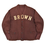 1940s BROWN UNIVERSITY SWEAT CARDIGAN / EXTREMELY RARE ...