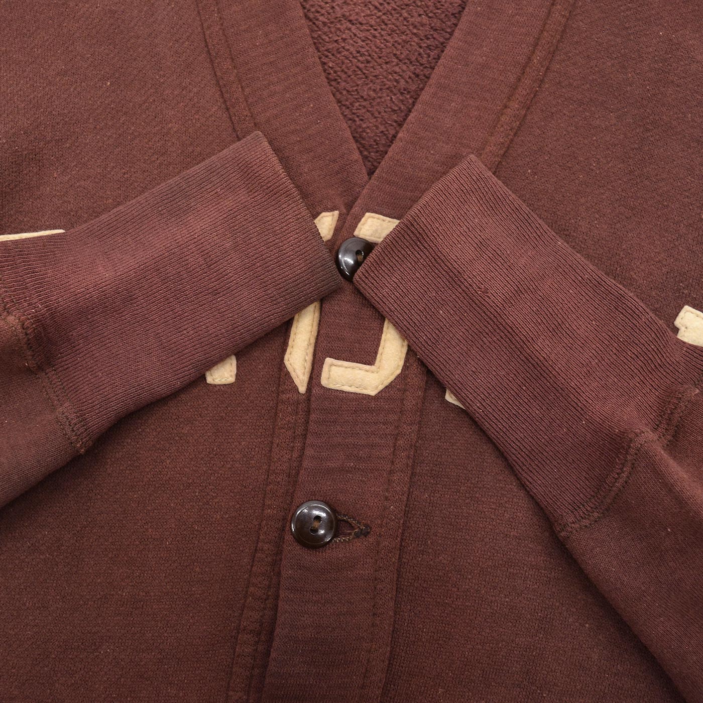 1940s BROWN UNIVERSITY SWEAT CARDIGAN / EXTREMELY RARE ...