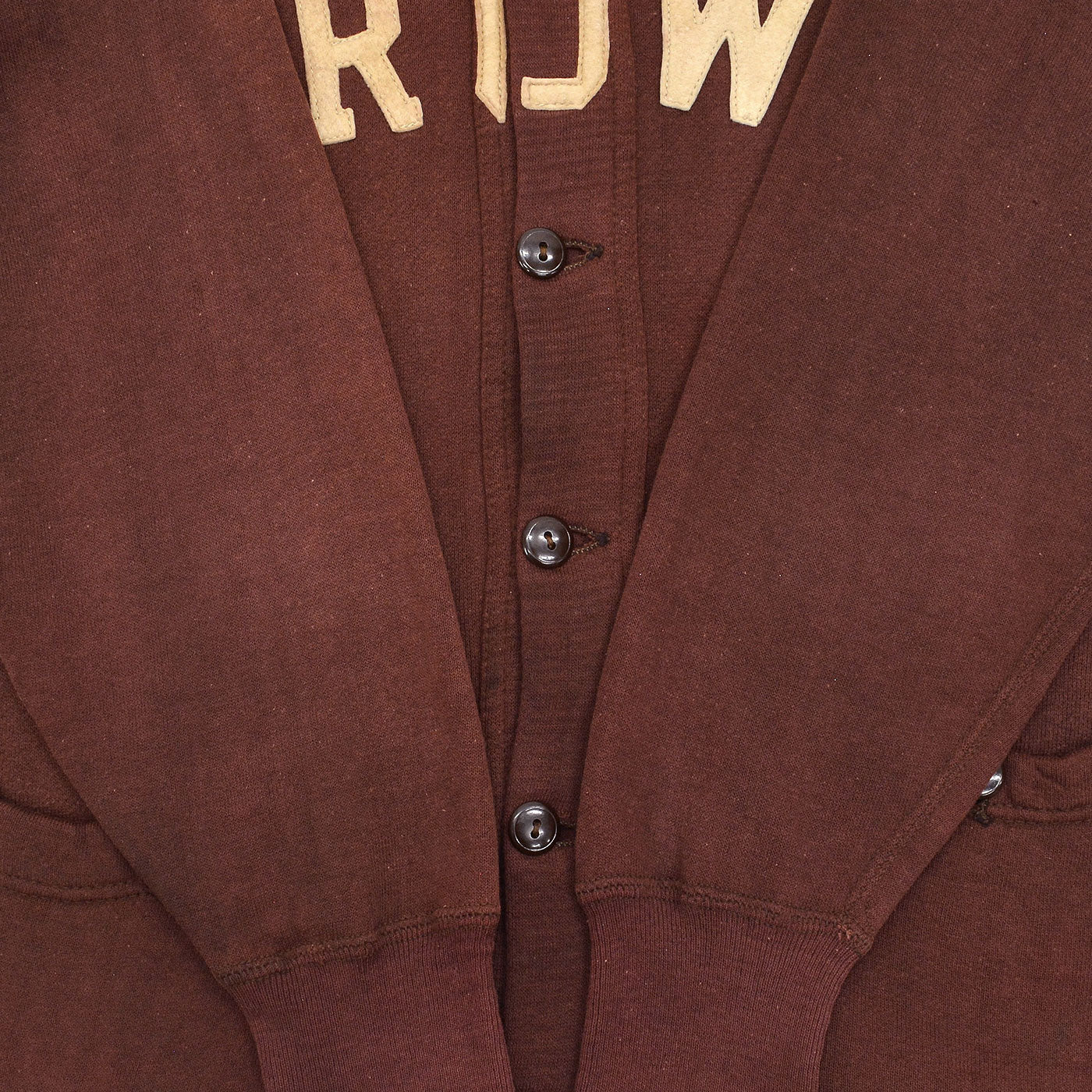 1940s BROWN UNIVERSITY SWEAT CARDIGAN / EXTREMELY RARE ...