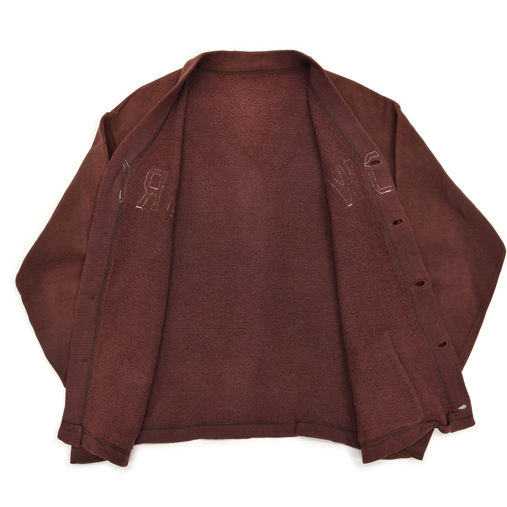 1940s BROWN UNIVERSITY SWEAT CARDIGAN / EXTREMELY RARE ...