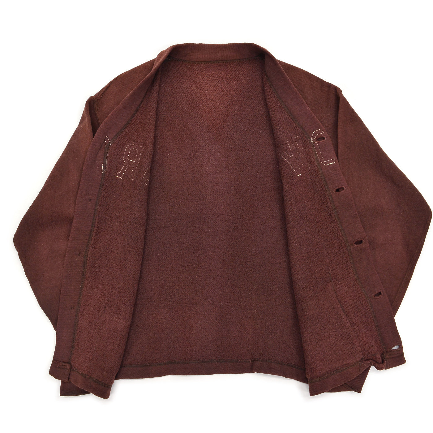 1940s BROWN UNIVERSITY SWEAT CARDIGAN / EXTREMELY RARE ...