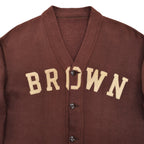 1940s BROWN UNIVERSITY SWEAT CARDIGAN / EXTREMELY RARE ...