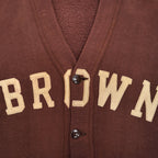 1940s BROWN UNIVERSITY SWEAT CARDIGAN / EXTREMELY RARE ...