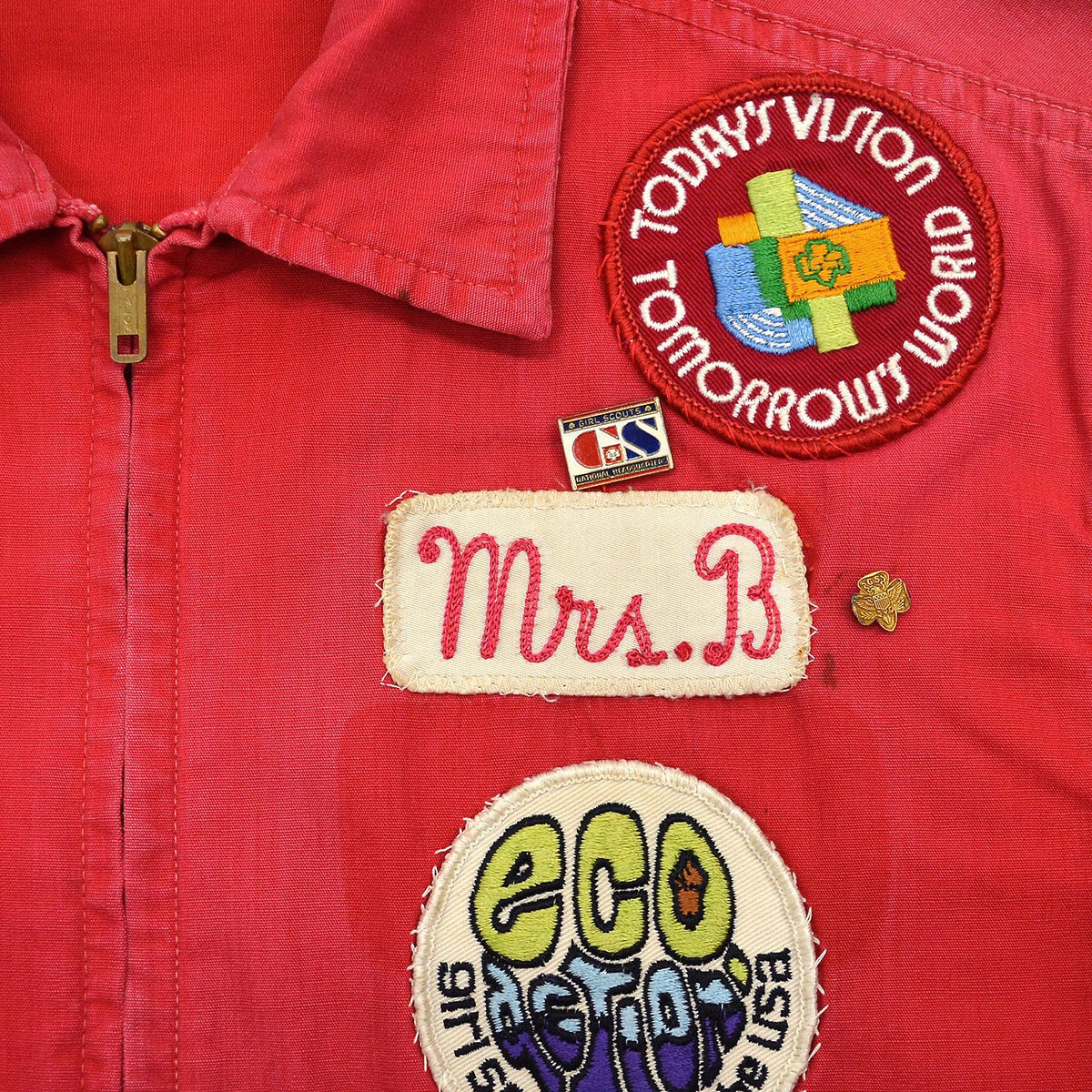 60's~ BOY SCOUT OFFICIAL JACKET / FULLY PATCHED ... M