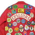 60's~ BOY SCOUT OFFICIAL JACKET / FULLY PATCHED ... M