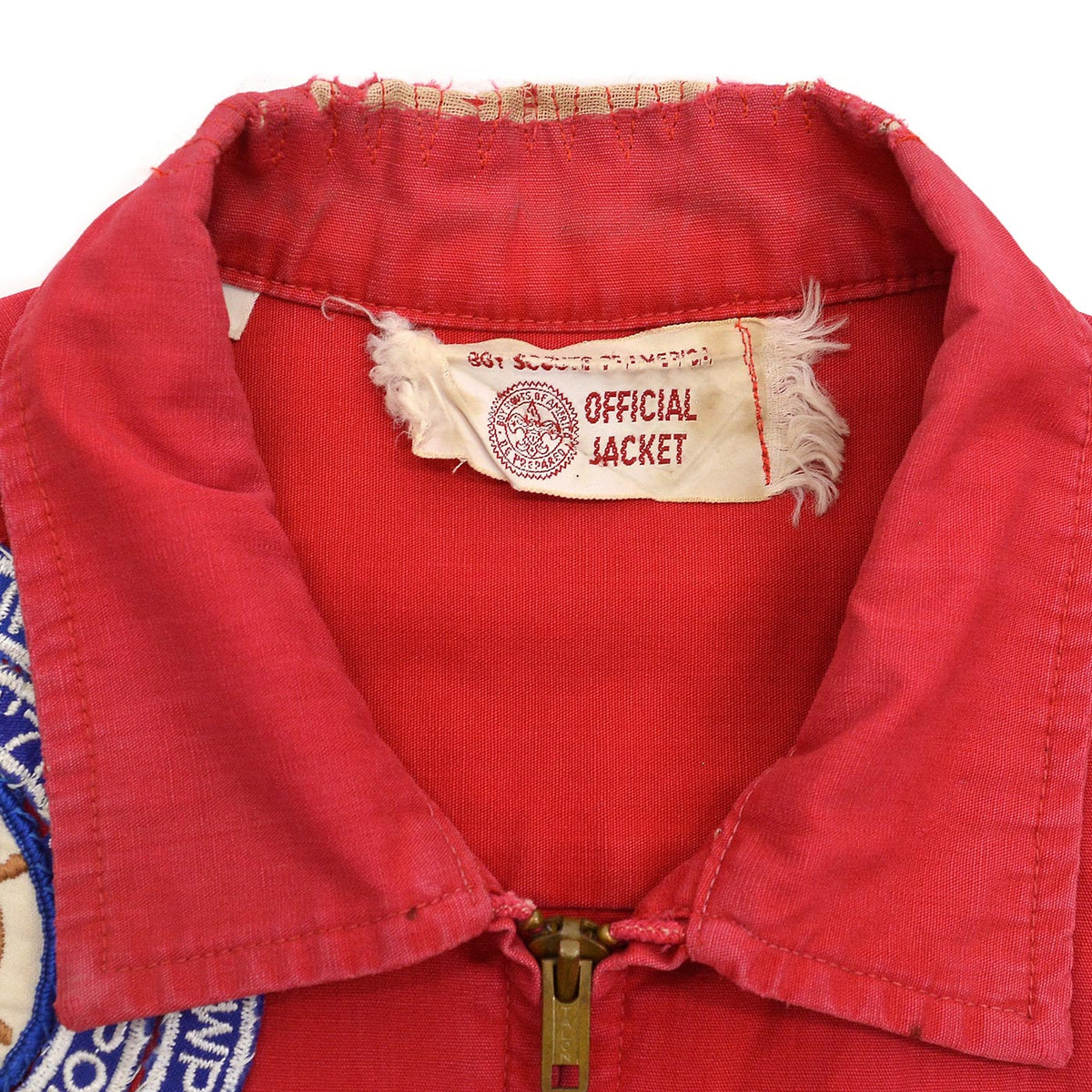 60's~ BOY SCOUT OFFICIAL JACKET / FULLY PATCHED ... M