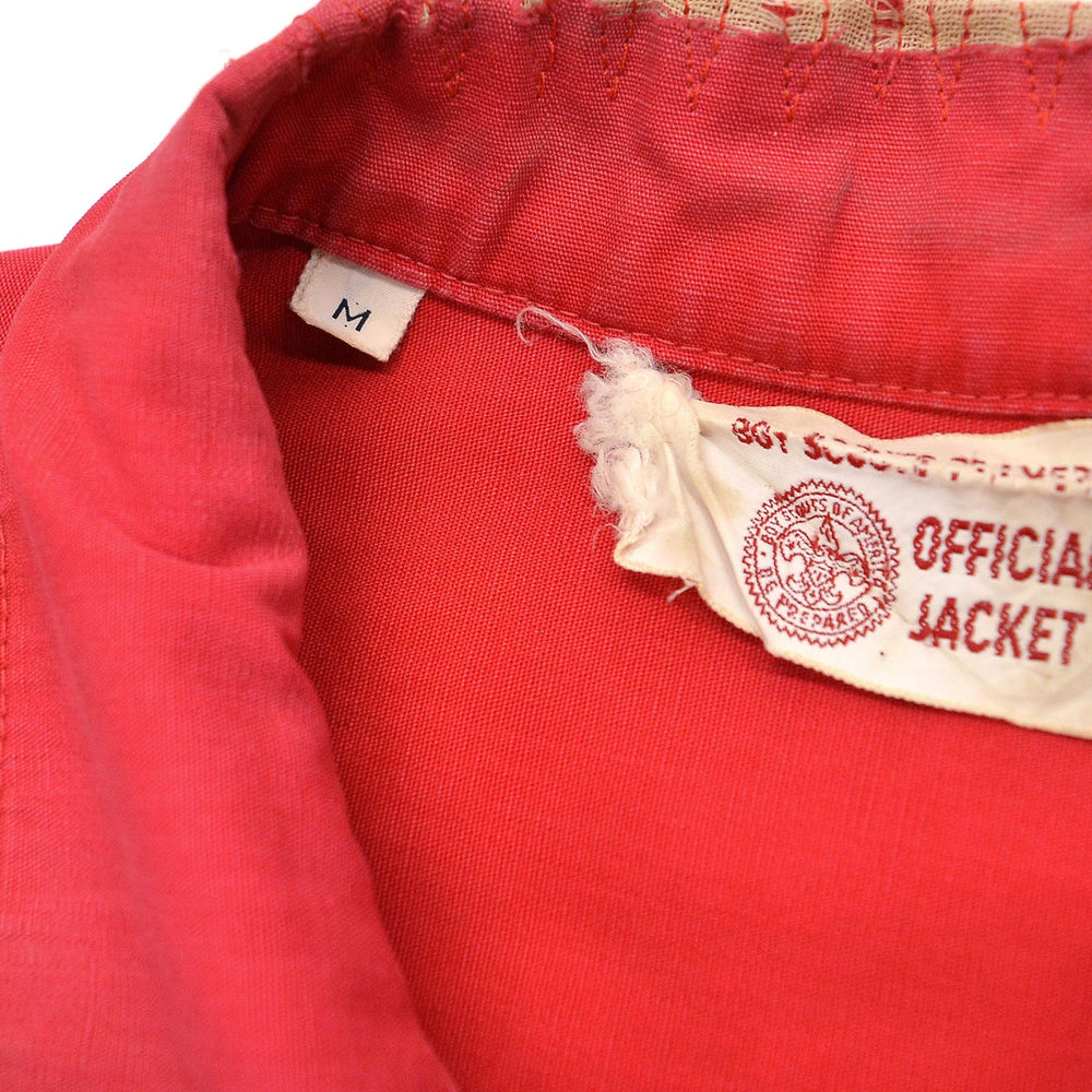 60's~ BOY SCOUT OFFICIAL JACKET / FULLY PATCHED ... M