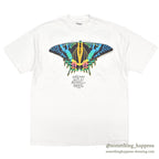 1990's HANES Sunset Moth Artwork T-shirt ... L