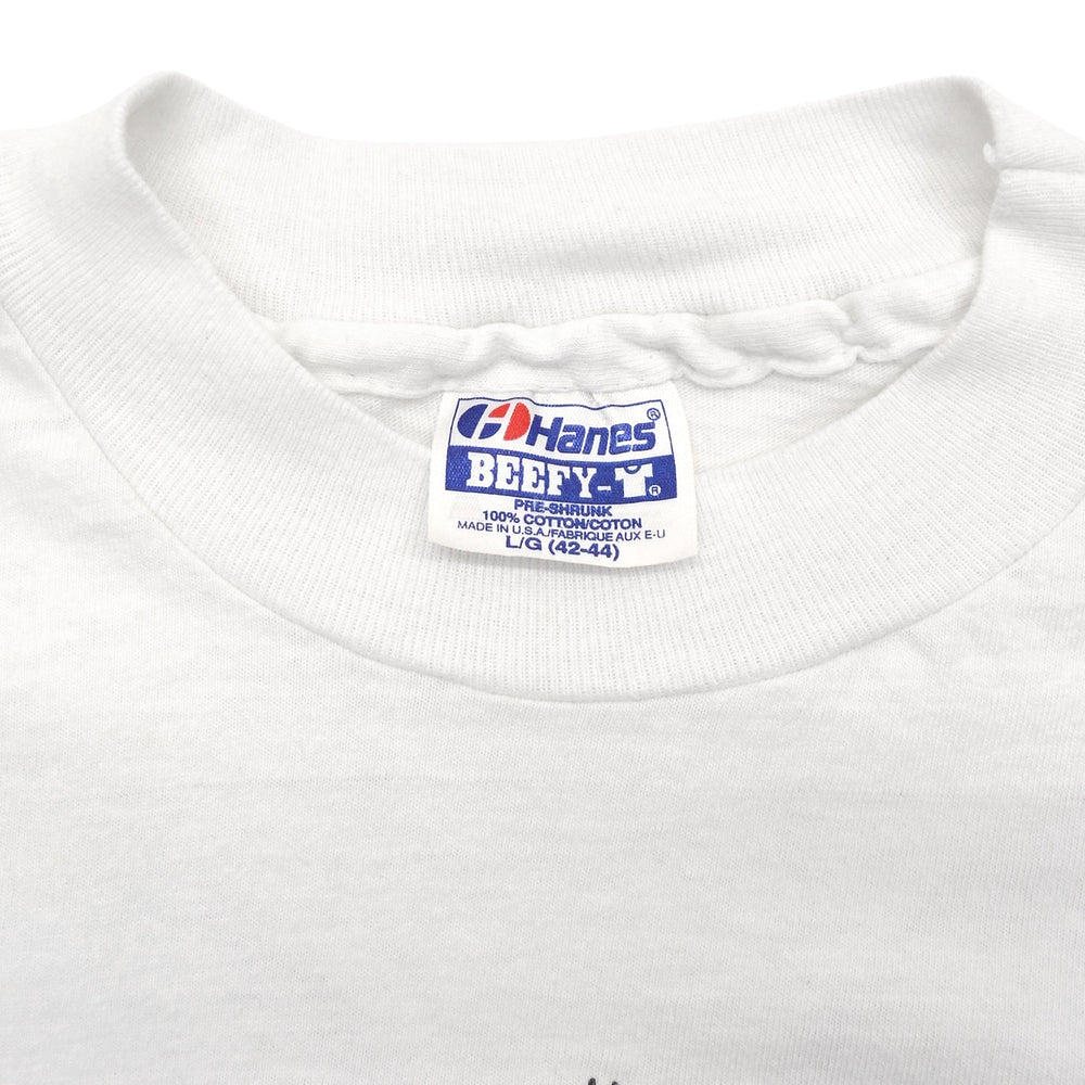 1990's HANES Sunset Moth Artwork T-shirt ... L