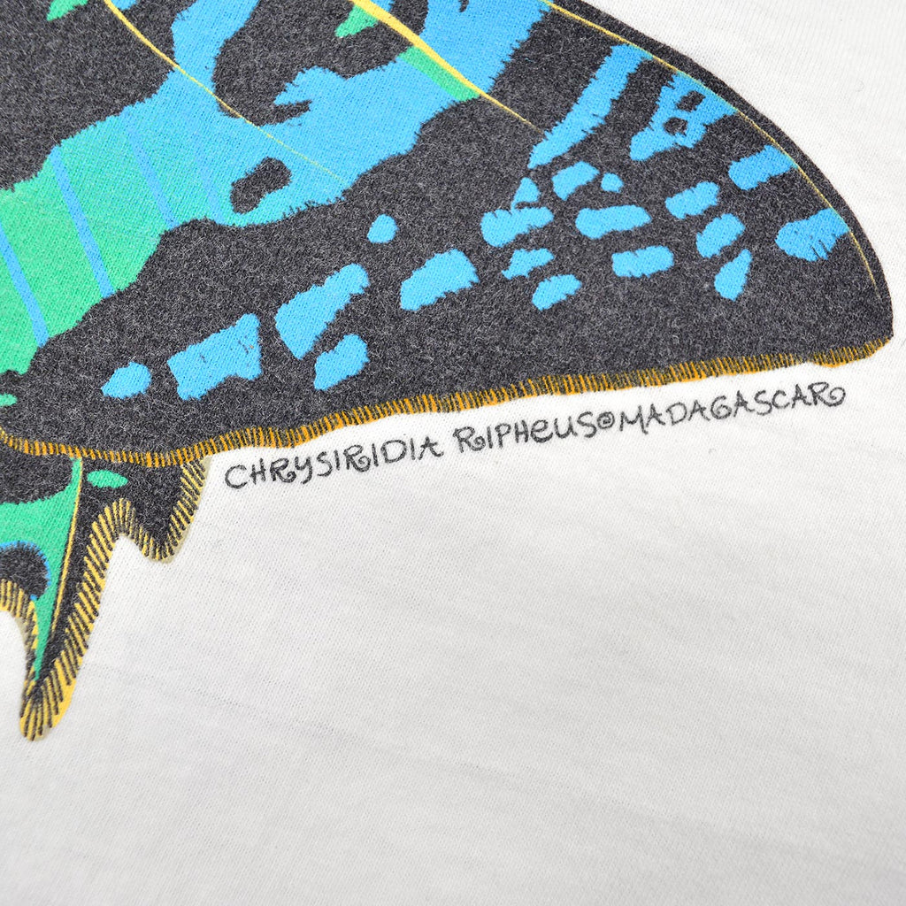 1990's HANES Sunset Moth Artwork T-shirt ... L