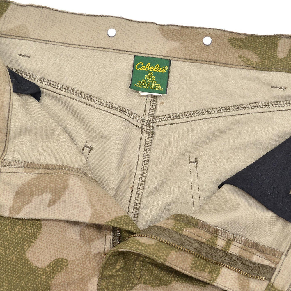 1990's~ CABELA'S CAMOUFLAGE CARGO PANTS ... W37.5